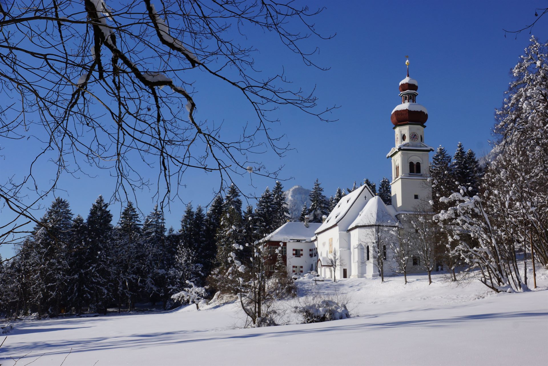 Gnadenwald im Winter